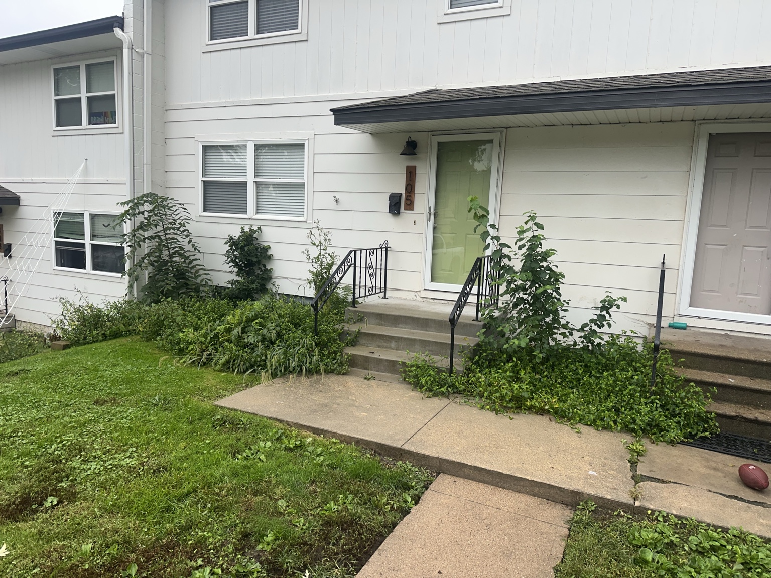 Before property cleanup