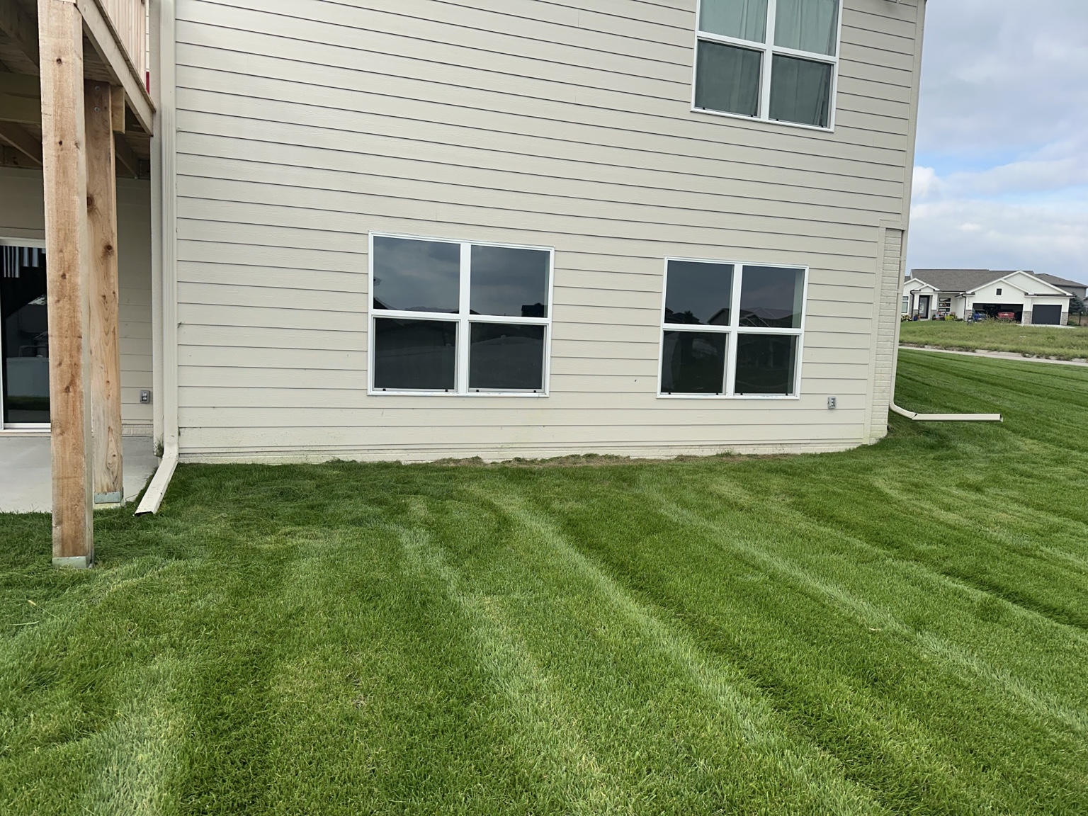 Before landscape installation